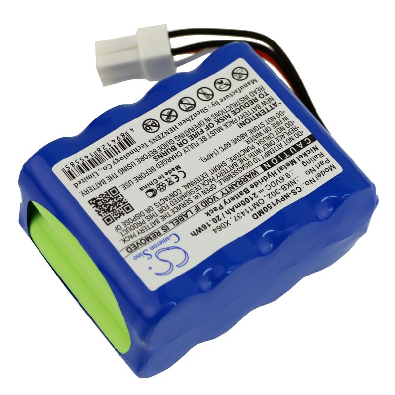 Ni-MH Battery fits Nihon Kohden, Life Scope N Opv-1500, Opv 1500 Vital Signs Monitor, 9.6V, 2100mAh Medical Cameron Sino Technology Limited