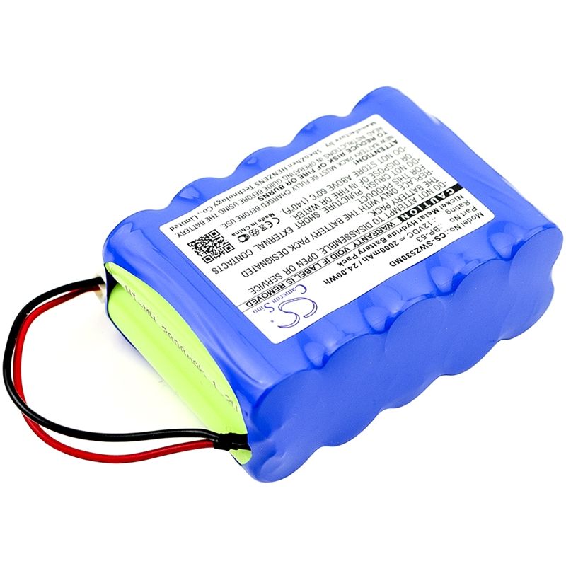 Ni-MH Battery fits Smiths, Corporation Top-5300, Oben Spritzenpumpe 2200, Top Infusion Pumps 2200 12V, 2000mAh Medical Cameron Sino Technology Limited