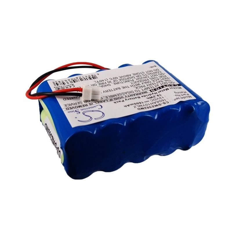 Ni-MH Battery fits Smiths, Wz50c2, Wz50c6, Wz-50c6 12.0V, 1600mAh Medical Cameron Sino Technology Limited