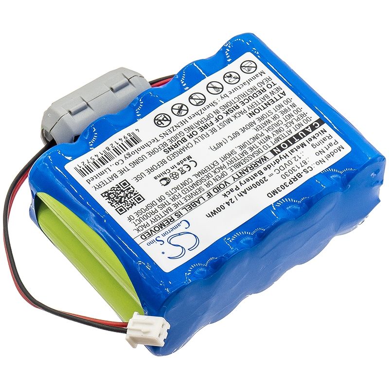 Ni-MH Battery fits Braun, Perfusor Space, Braun 12.0V, 2000mAh Medical Cameron Sino Technology Limited