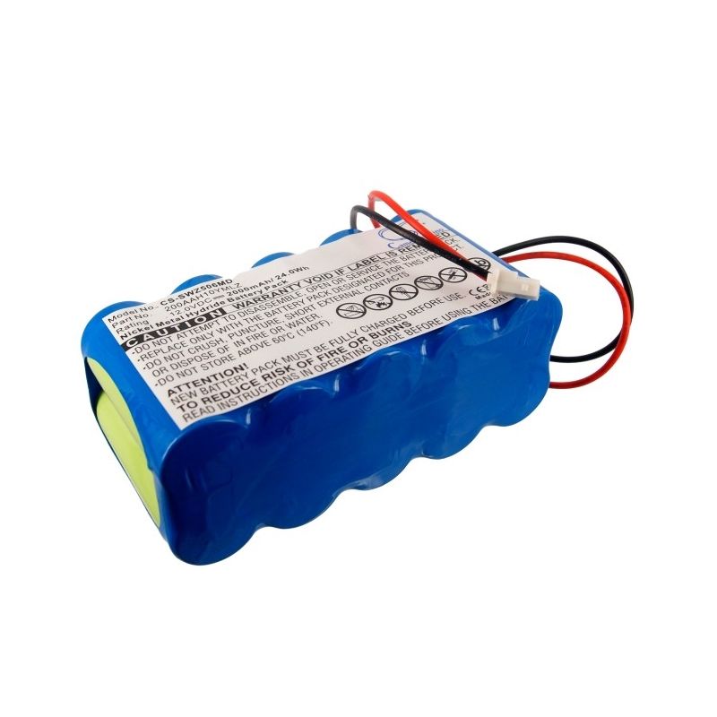 Ni-MH Battery fits Smiths, Infusion Pump Wz50c2, Infusion Pump Wz-50c6, Infusion Pump Wz50c66t 12.0V, 2000mAh Medical Cameron Sino Technology Limited