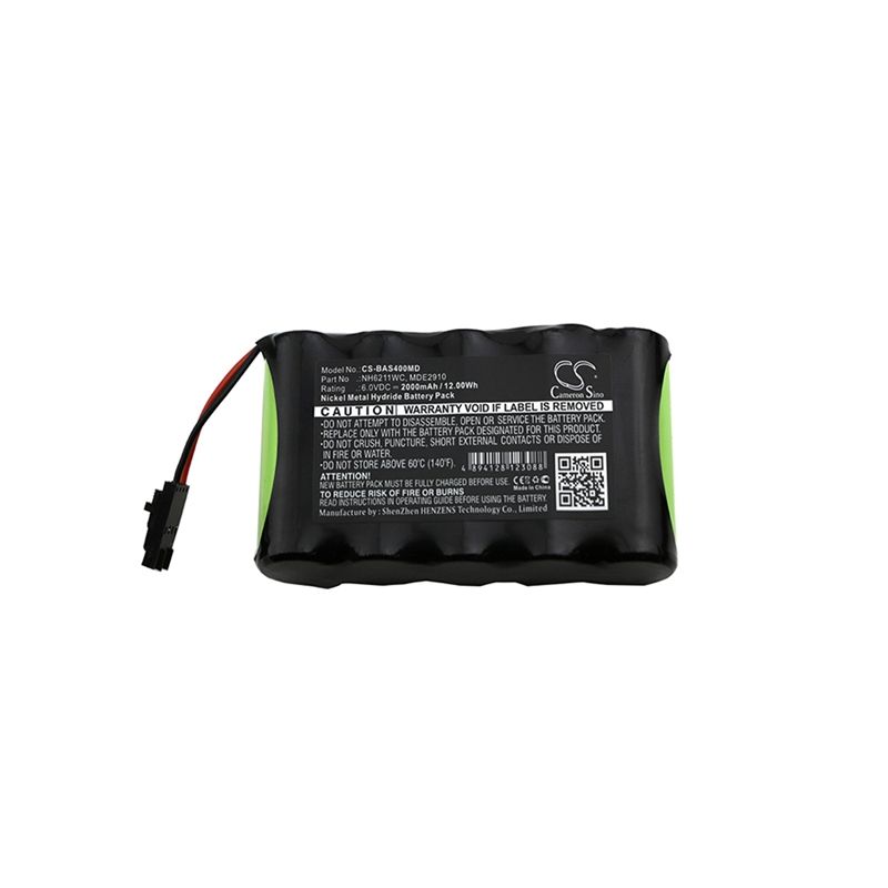 Ni-mh Battery Fits Baxter Healthcare, As40, As40 Infusion Pump, As41 6.0v, 2000mah Medical Cameron Sino Technology Limited
