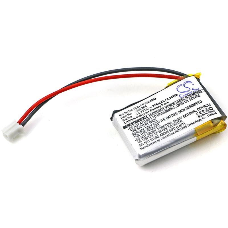 Li-Polymer Battery fits Celltreat, Pipet Controller, Celltreat 3.7V, 750mAh Medical Cameron Sino Technology Limited