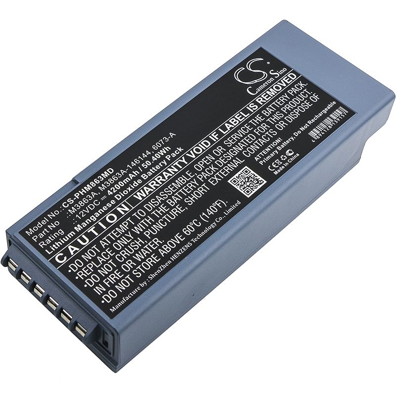Li-MnO2 Battery fits Philips, Forerunner 2, Forerunner Fr2, Forerunner Fr2 Plus 12V, 4200mAh Medical Cameron Sino Technology Limited