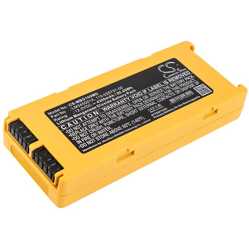 Li-MnO2 Battery fits Mindray, Beneheart D1, Mindray 12.0V, 4200mAh Medical Cameron Sino Technology Limited
