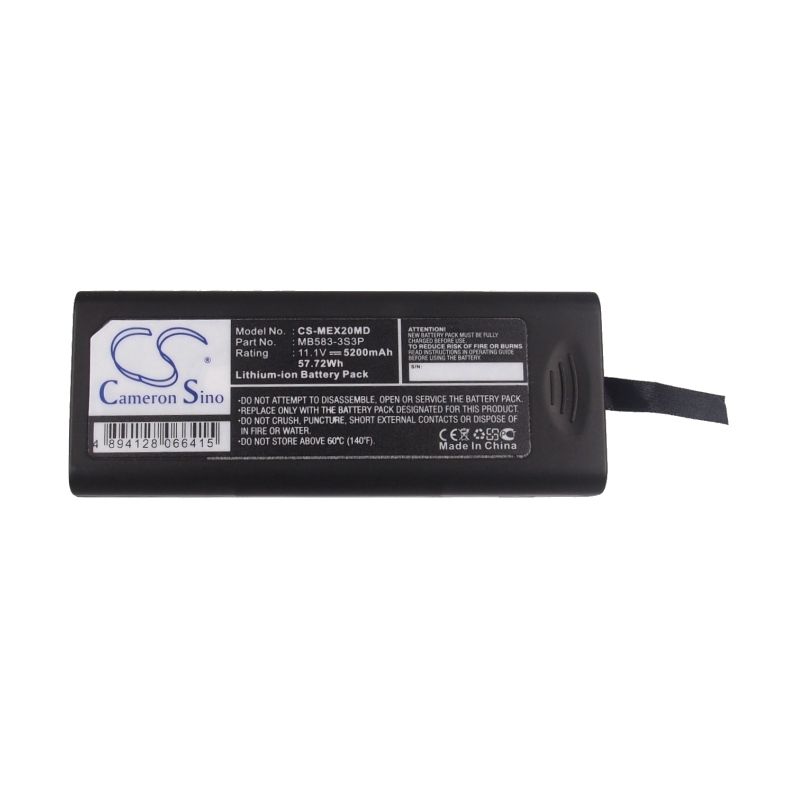Li-ion Battery fits Mindray, Beneview T5, Beneview T6, Beneview T8 11.1V, 5200mAh Medical Cameron Sino Technology Limited