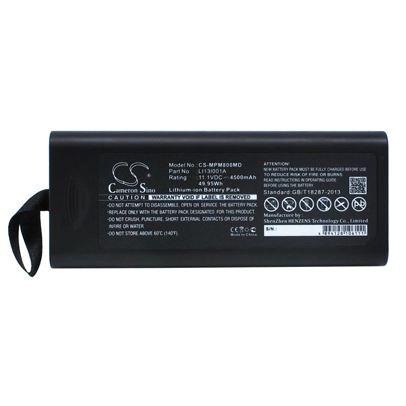 Li-ion Battery fits Mindray, Imec10, Imec12, Imec8 11.1V, 4500mAh Medical Cameron Sino Technology Limited