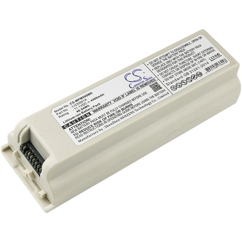 Li-ion Battery Fits Mindray, Echographe M5, Echographe M5t, Echographe M7 11.1v, 4400mah Medical Cameron Sino Technology Limited