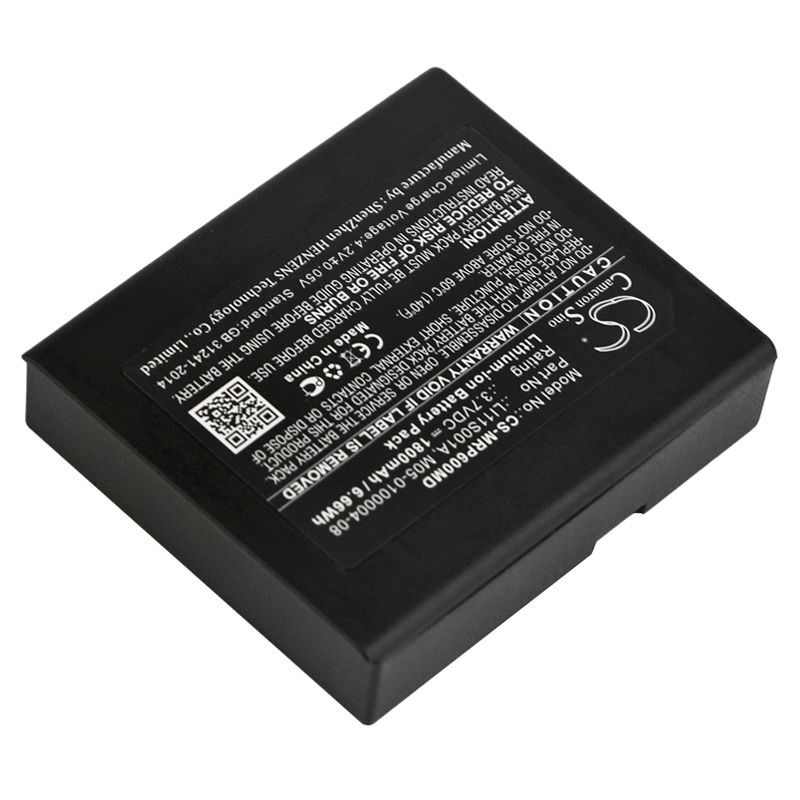 Li-ion Battery fits Mindray, Dpm2, Oxymetre Pouls Pm60, Pm60 3.7V, 1800mAh Medical Cameron Sino Technology Limited