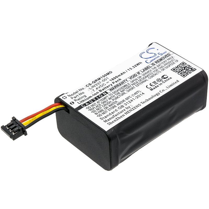 Li-ion Battery fits Q Core, 15029-000-0001, 15031-000-0001, 15032-000-0001 7.4V, 1800mAh Medical Cameron Sino Technology Limited