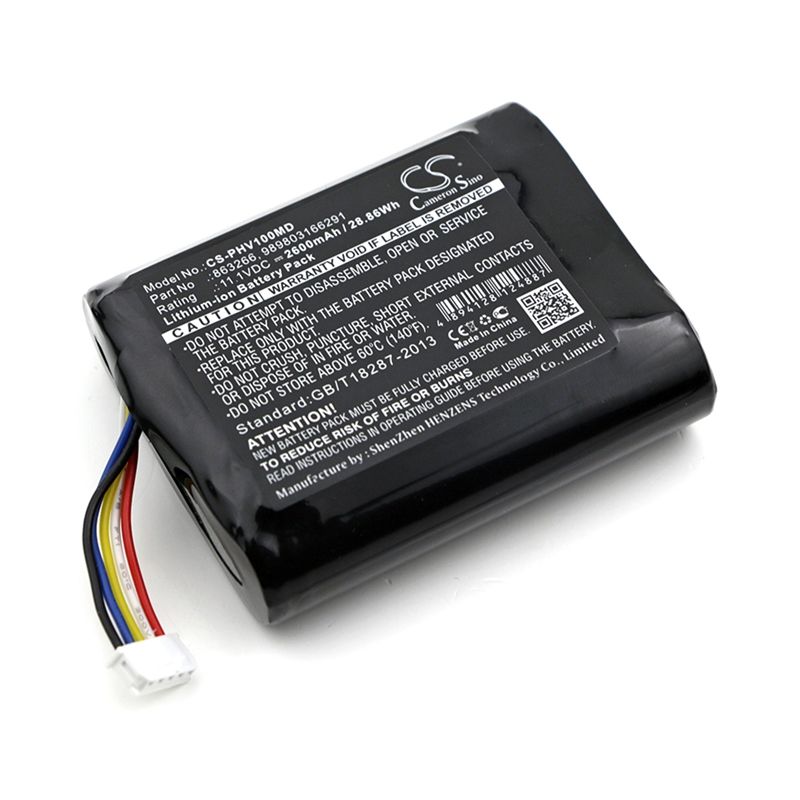 Li-ion Battery fits Philips, Moniteur Portable Suresigns Vms, Monitor Vs1, Monitor Vs2 11.1V, 2600mAh Medical Cameron Sino Technology Limited
