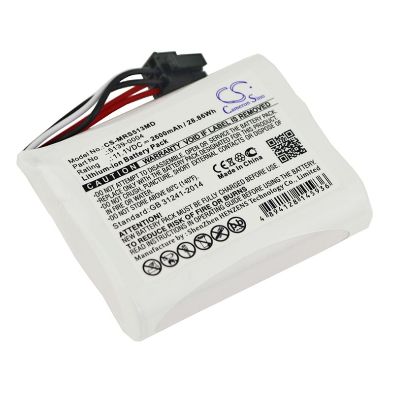 Li-ion Battery fits Masimo, Masimo Sedline, Masimo 11.1V, 2600mAh Medical Cameron Sino Technology Limited
