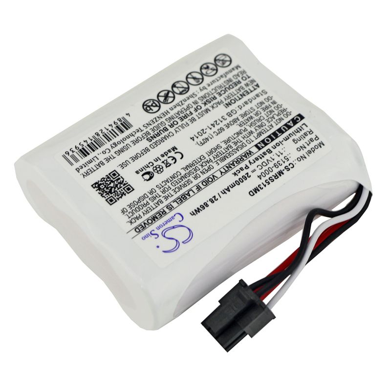 Li-ion Battery fits Masimo, Masimo Sedline, Masimo 11.1V, 2600mAh Medical Cameron Sino Technology Limited