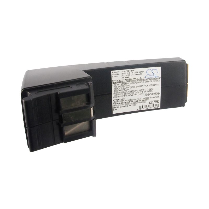 Ni-mh Battery Fits Festool, 486831, 488844, 489073 12.0v, 3300mah Power Tools Cameron Sino Technology Limited