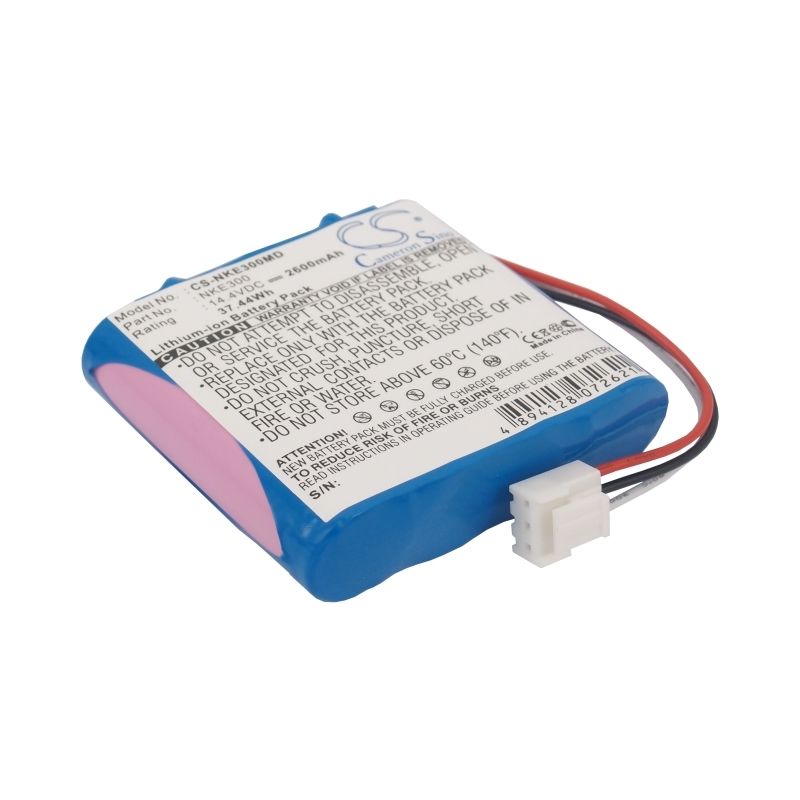 Li-ion Battery fits Nihon Kohden, Edan Se-300a, Edan Se-300b, 14.4V, 2600mAh Medical Cameron Sino Technology Limited