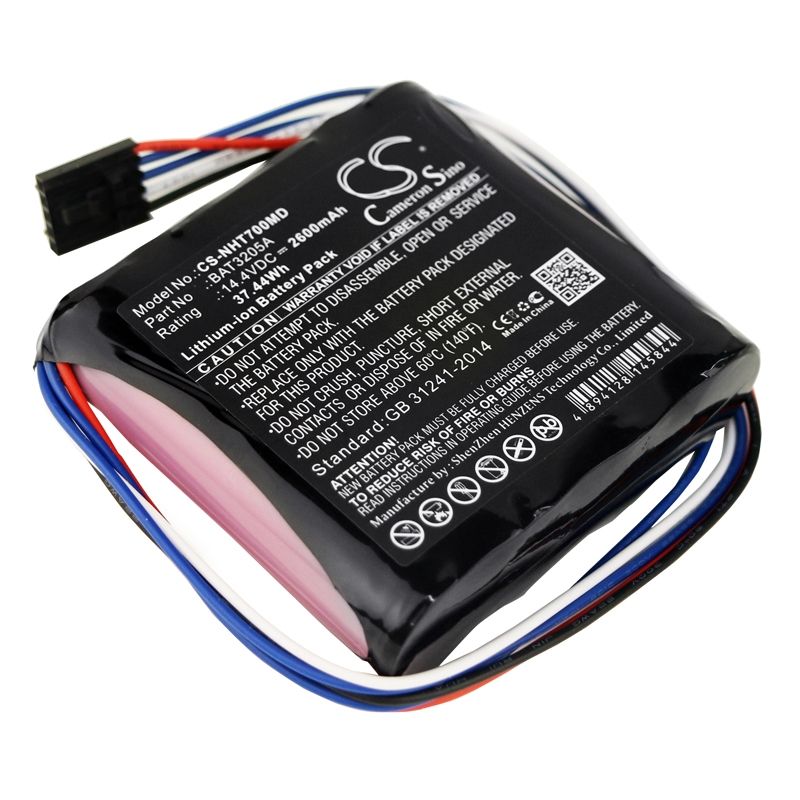 Li-ion Battery fits Newport, Ht70 Ventilator, Newport 14.4V, 2600mAh Medical Cameron Sino Technology Limited
