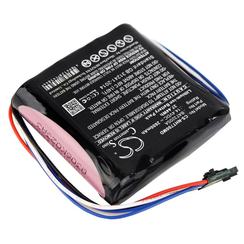 Li-ion Battery fits Newport, Ht70 Ventilator, Newport 14.4V, 2600mAh Medical Cameron Sino Technology Limited