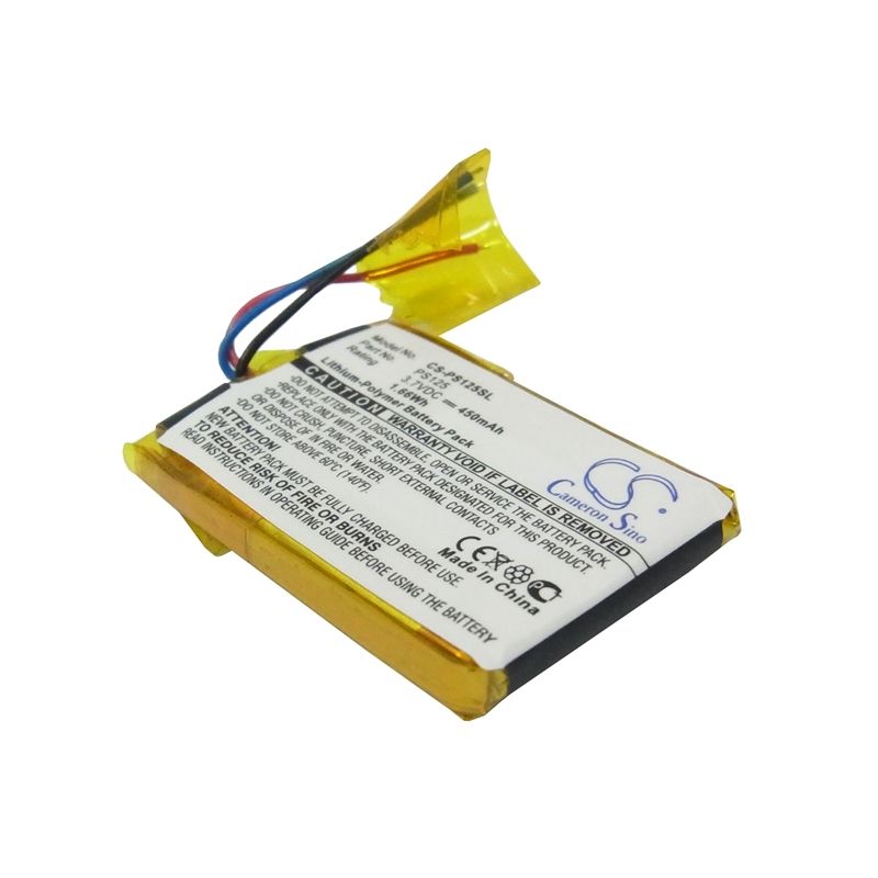 Li-Polymer Battery fits Philips, Gogear Sa3115, Gogear Sa3125, Gogear Sa3125/37 3.7V, 450mAh Computer Cameron Sino Technology Limited (Suspended)