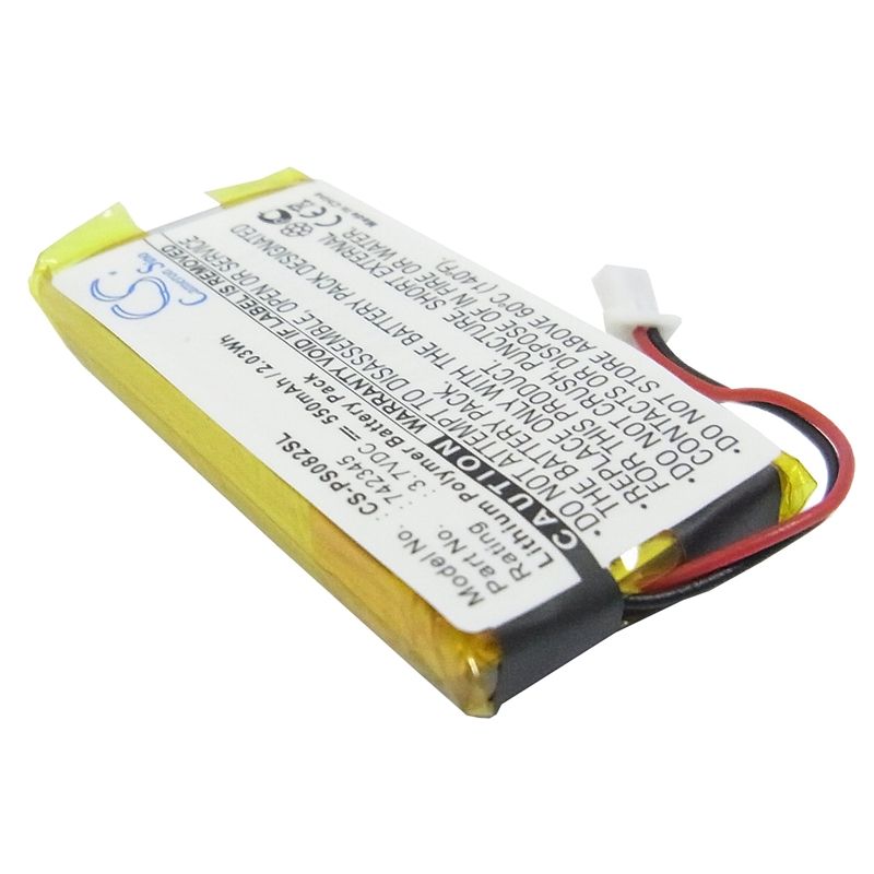 Li-Polymer Battery fits Philips, Gogear Hdd082/17 2gb, Philips 3.7V, 550mAh Media Player Cameron Sino Technology Limited