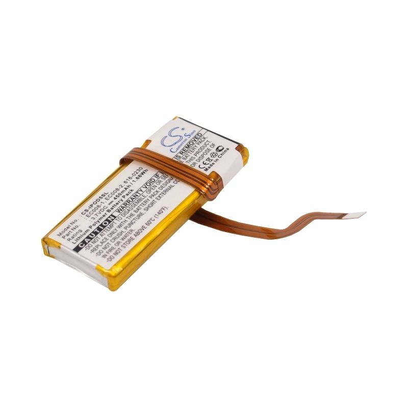 Li-polymer Battery Fits Apple, Ipod Classic 120gb, Ipod Classic 6th Gen A1238 80gb, Ipod Classic 6th Gen Mb029 80gb 3.7v, 450mah Media Player Cameron Sino Technology Limited