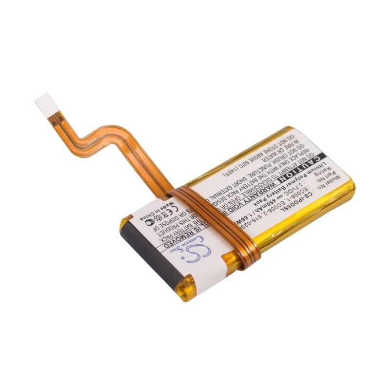 Li-polymer Battery Fits Apple, Ipod Classic 120gb, Ipod Classic 6th Gen A1238 80gb, Ipod Classic 6th Gen Mb029 80gb 3.7v, 450mah Media Player Cameron Sino Technology Limited