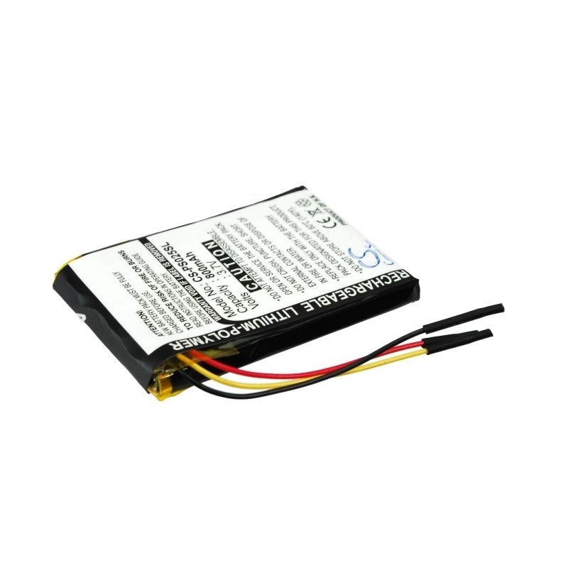 Li-Polymer Battery fits Philips, Gogear Sa6015, Gogear Sa6025, Gogear Sa6025/37 3.7V, 800mAh Media Player Cameron Sino Technology Limited