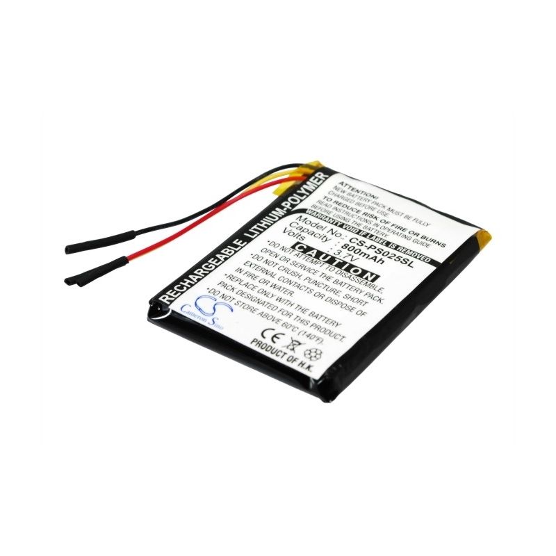 Li-Polymer Battery fits Philips, Gogear Sa6015, Gogear Sa6025, Gogear Sa6025/37 3.7V, 800mAh Media Player Cameron Sino Technology Limited