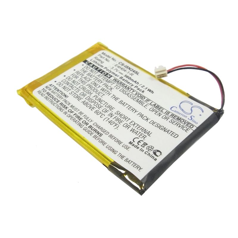 Li-Polymer Battery fits Insignia, Ns-4v24, Ns-8v24, 3.7V, 560mAh Media Player Cameron Sino Technology Limited