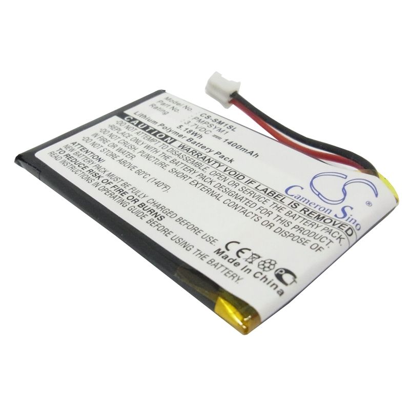 Li-Polymer Battery fits Sony, Hdd Photo Storage, Hdps-m1, M1 Mp3 Player 3.7V, 1400mAh Media Player Cameron Sino Technology Limited