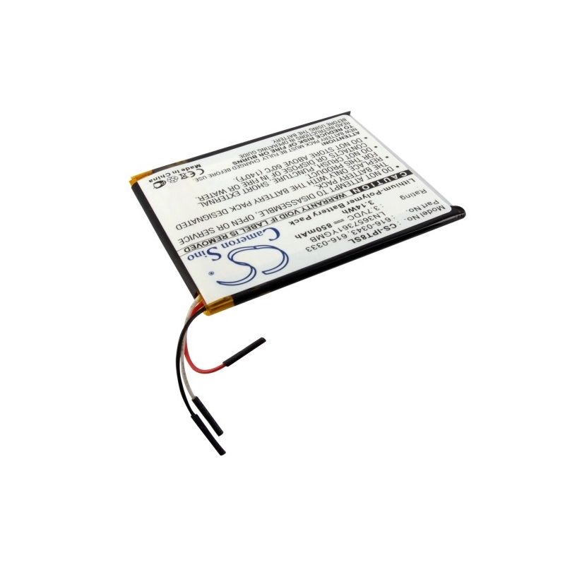 Li-Polymer Battery fits Apple, Ipod Touch 1st 16gb, Ipod Touch 1st 32gb, Ipod Touch 1st 4gb 3.7V, 850mAh Computer Cameron Sino Technology Limited (Suspended)