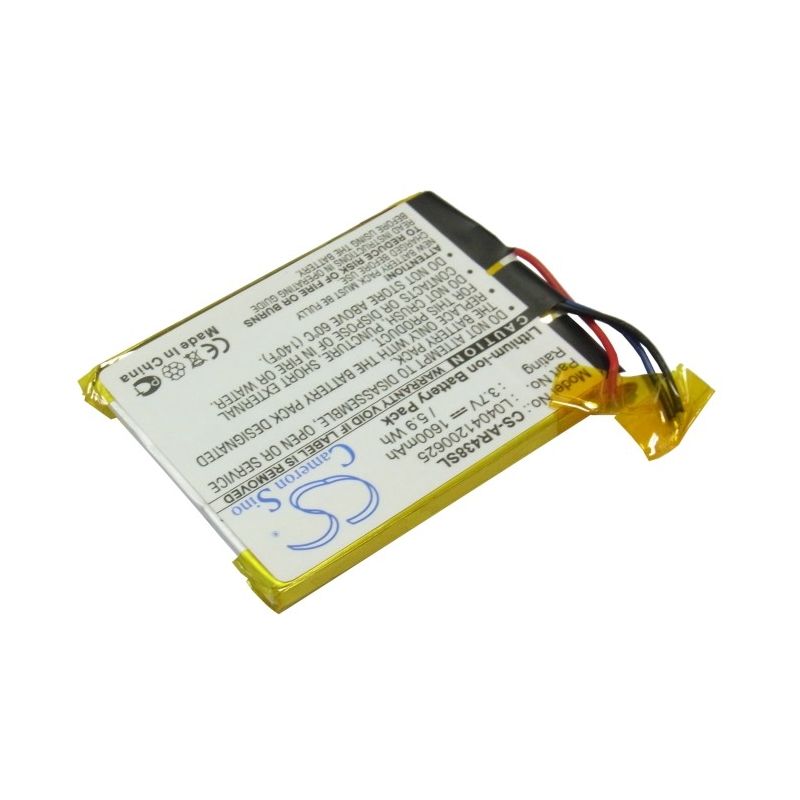 Li-Polymer Battery fits Archos, 43 Internet Tablet, 8300, A43it 3.7V, 1600mAh Media Player Cameron Sino Technology Limited