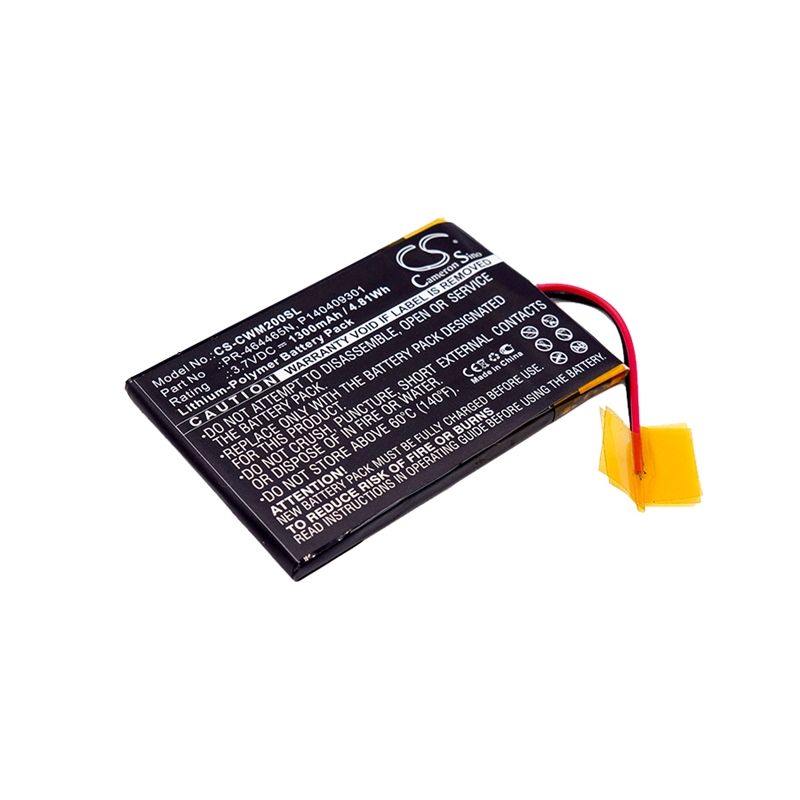 Li-Polymer Battery fits Cowon, M2, M2 16g, M2 32g 3.7V, 1300mAh Media Player Cameron Sino Technology Limited