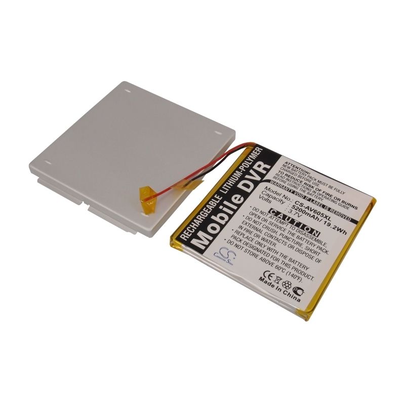 Li-polymer Battery Fits Archos, Av605 120gb, Av605 Wifi 120gb, 3.7v, 5200mah Media Player Cameron Sino Technology Limited