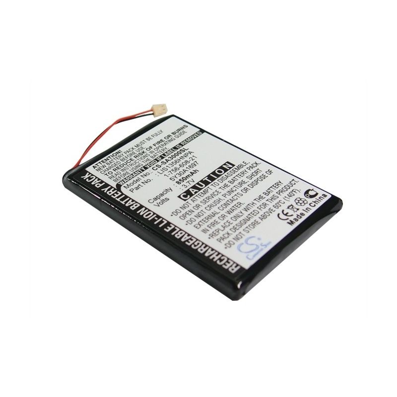 Li-ion Battery fits Sony, Nw-a3000 Series, Nw-a3000v, 3.7V, 850mAh Media Player Cameron Sino Technology Limited