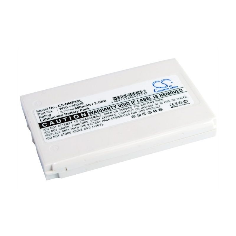Li-ion Battery fits Minon, Dmp-3, Minon 3.7V, 850mAh Media Player Cameron Sino Technology Limited