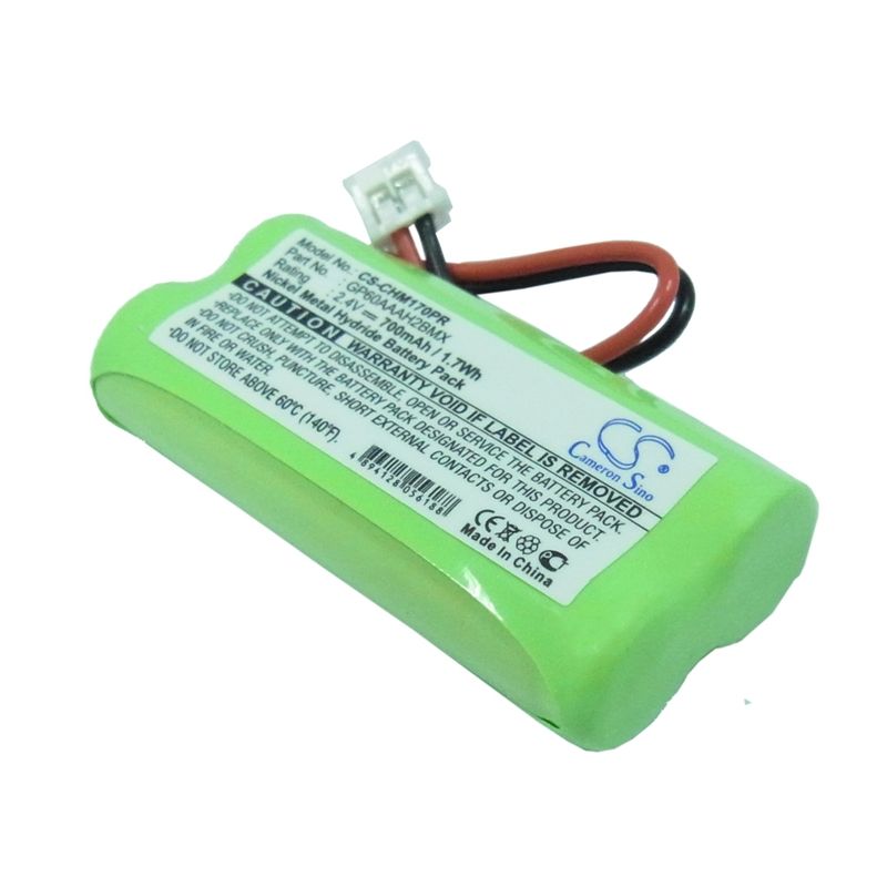 Ni-mh Battery Fits Crystalcall, Hme5170a, Hme5170a-ltk, Jtech 2.4v, 700mah Pager Cameron Sino Technology Limited