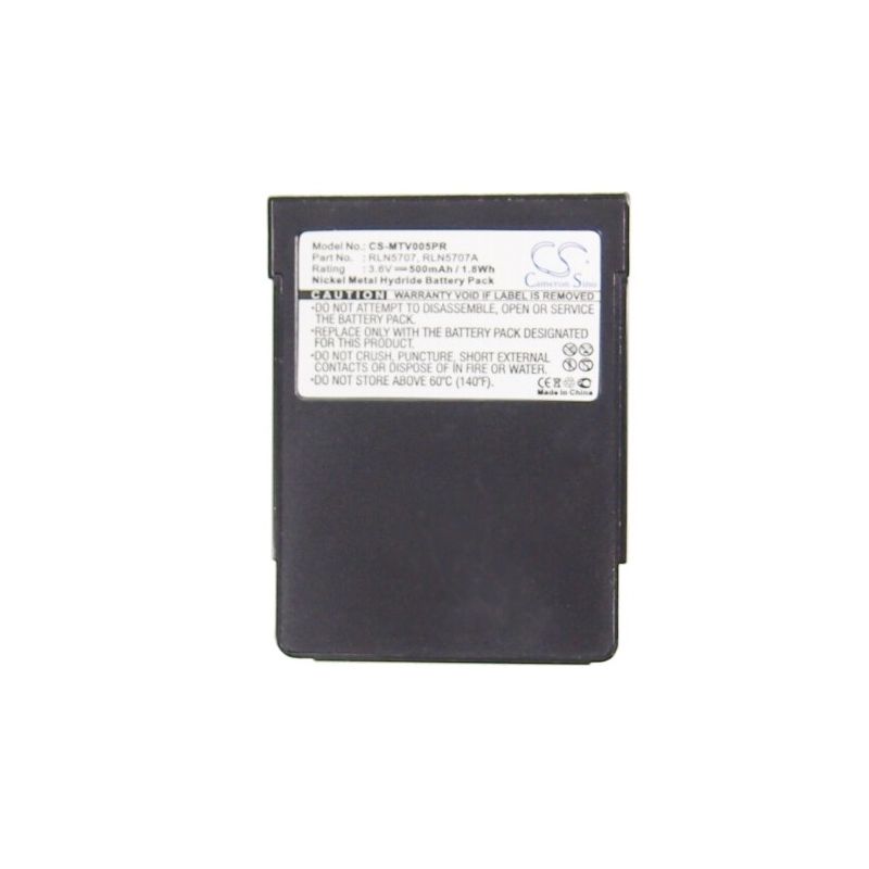 Ni-mh Pager battery Fits Motorola, Minitor 5, Minitor V5, 3.6v, 500mah Pager Cameron Sino Technology Limited