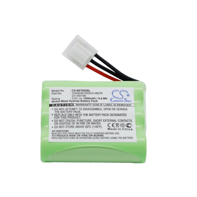 Ni-MH Battery fits Ingenico, Eft930b, Eft930g, Eft930p 3.6V, 1500mAh Payment Terminal Cameron Sino Technology Limited