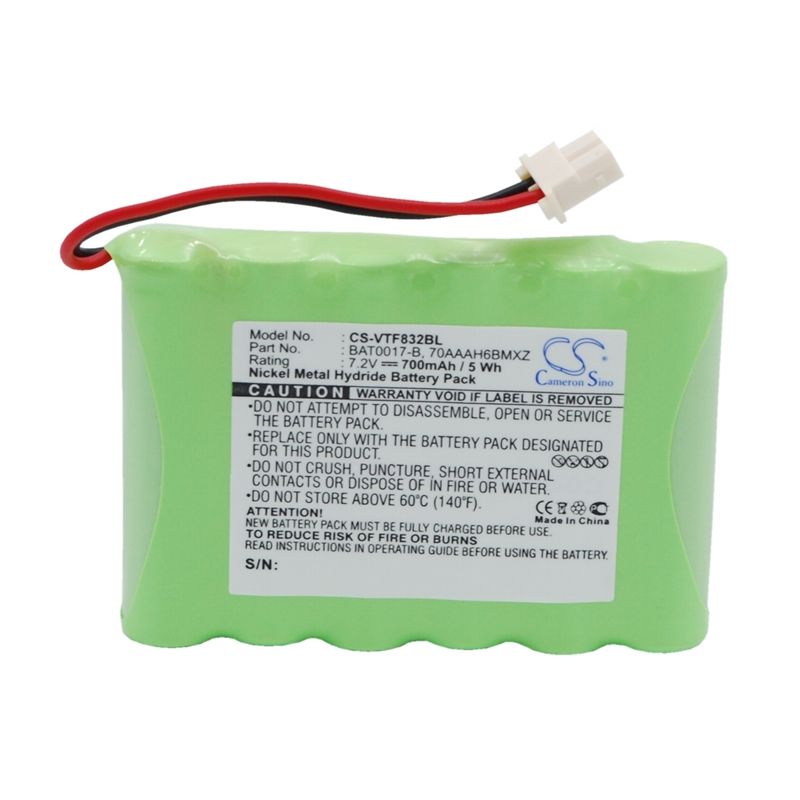 Ni-mh Battery Fits Verifone, Nurit 3020, Nurit 3020u, Nurit 8320 7.2v, 700mah Payment Terminal Cameron Sino Technology Limited