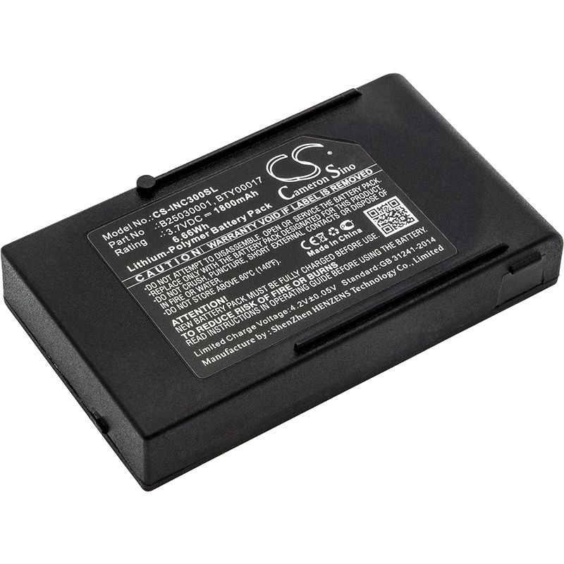 Li-Polymer Battery fits Ingenico, Db Cox3, Ingenico 3.7V, 1800mAh Payment Terminal Cameron Sino Technology Limited