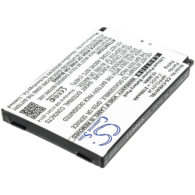 Li-Polymer Battery fits Clover, C401u, Clover 7.6V, 2100mAh Payment Terminal Cameron Sino Technology Limited
