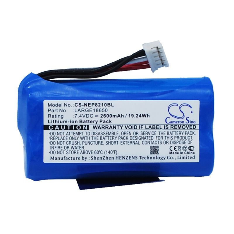 Li-ion Battery Fits Newpos, New 8210, New8210, 7.4v, 2600mah Payment Terminal Cameron Sino Technology Limited