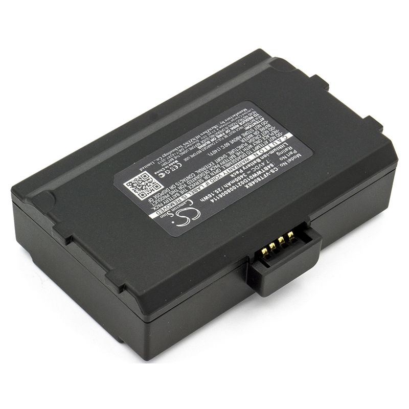 Li-ion Battery fits Verifone, Nurit 8040, Nurit 8400, Nurit 8400 Pci Compliant 7.4V, 3400mAh Payment Terminal Cameron Sino Technology Limited