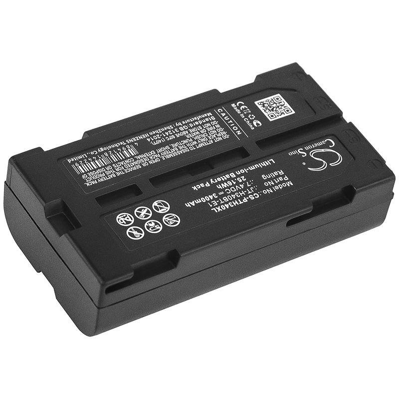 Replacement Li-ion Battery for Panasonic Devices - 7.4V, 3400mAh Compatibility with JT-H340 Series Portable Printer Cameron Sino Technology Limited