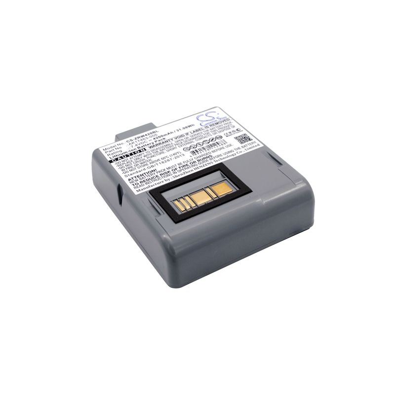 Li-ion Battery Fits Zebra, L405, Rw420, Rw420 Eq 7.4v, 4200mah Portable Printer Cameron Sino Technology Limited