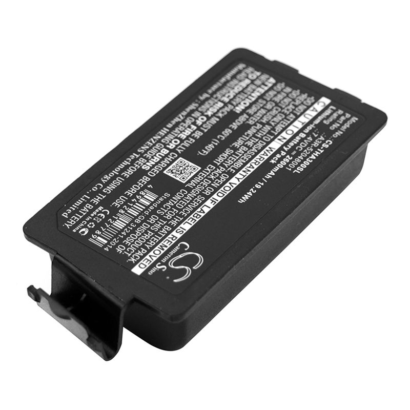 Li-ion Battery fits Tsc, Alpha 3r, Tsc 7.4V, 2600mAh Portable Printer Cameron Sino Technology Limited