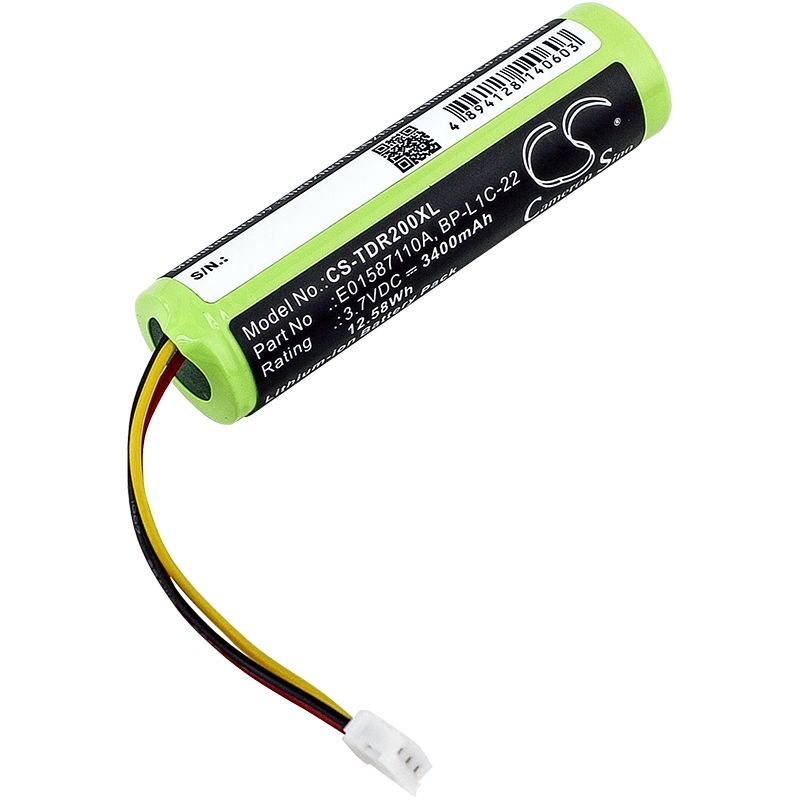 Li-ion Battery Fits Tascam, Mp-gt1, Tascam 3.7v, 3400mah Media Player Cameron Sino Technology Limited