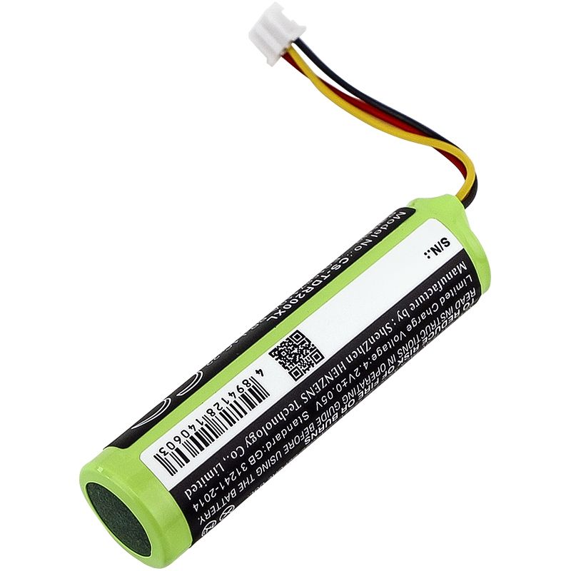Li-ion Battery Fits Tascam, Mp-gt1, Tascam 3.7v, 3400mah Media Player Cameron Sino Technology Limited