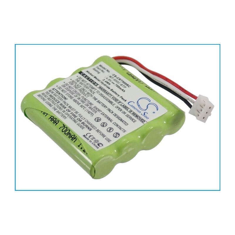 Ni-MH Battery fits Crestron, Mt-500c, Mt-500c-rf, Tsu6010 4.8V, 700mAh Remote Control Cameron Sino Technology Limited
