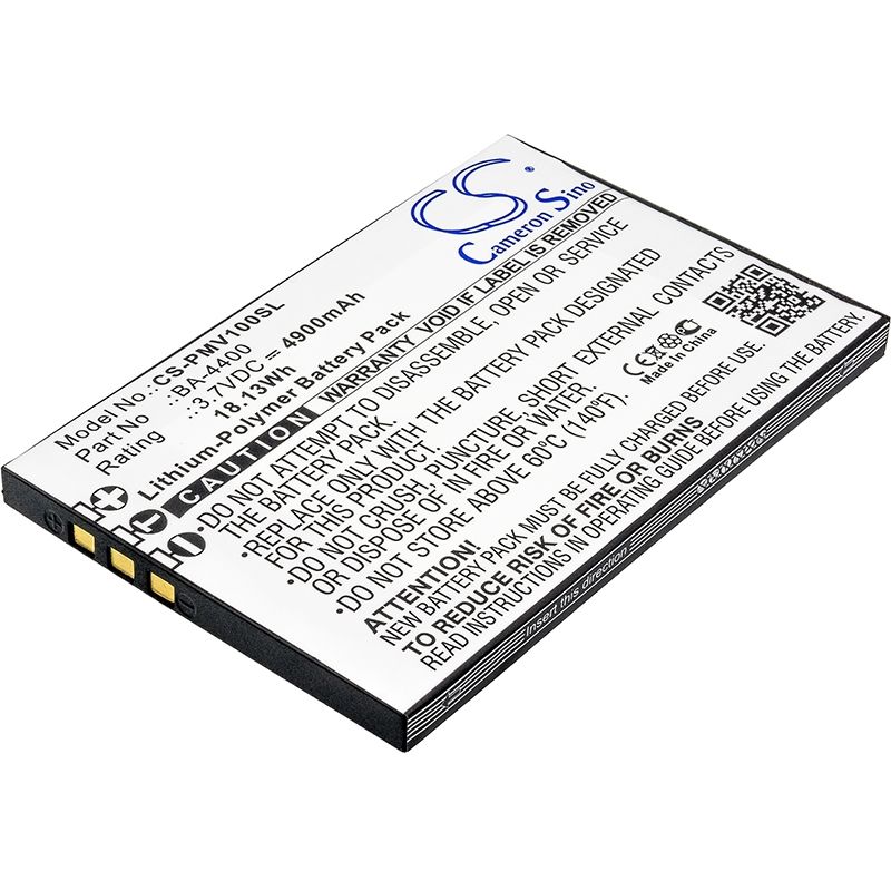 Li-Polymer Battery fits Lawmate, Pv-1000, Pv-1000 Neo, Pv-1000 Touch 3.7V, 4900mAh Remote Control Cameron Sino Technology Limited